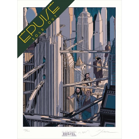 BRUSEL Les Cites obscures 洋書　マンガ　レア　希少 BRUSEL Les Cites obscures 洋書 マンガ レア 希少