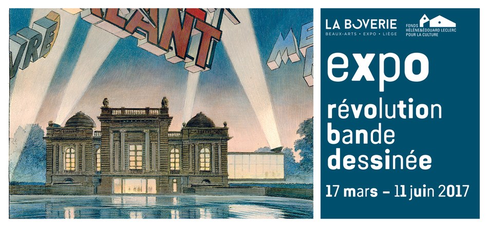 Révolution bande dessinée à la Boverie à Liège