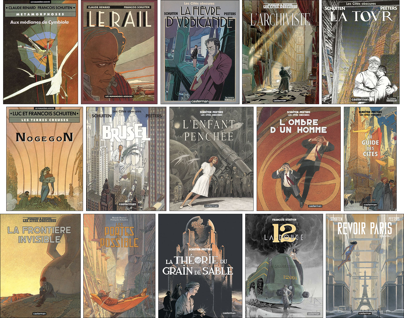 Bibliographie François Schuiten